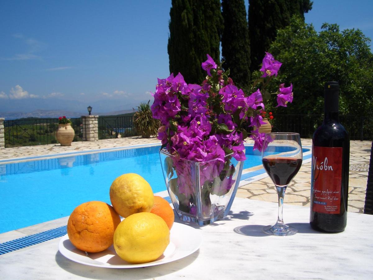 Villa Bacchus Kassiopi Corfu Luaran gambar