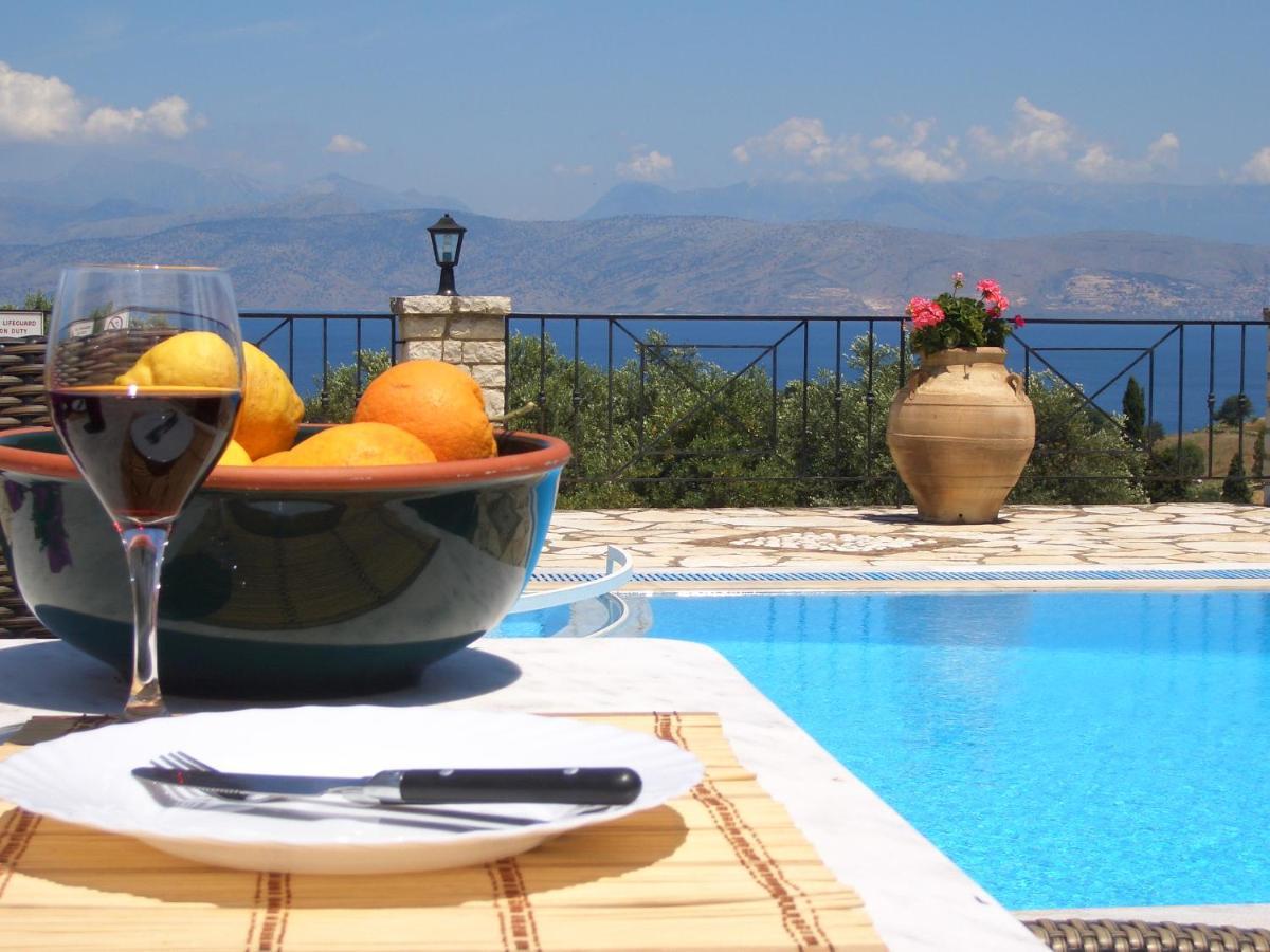 Villa Bacchus Kassiopi Corfu Luaran gambar